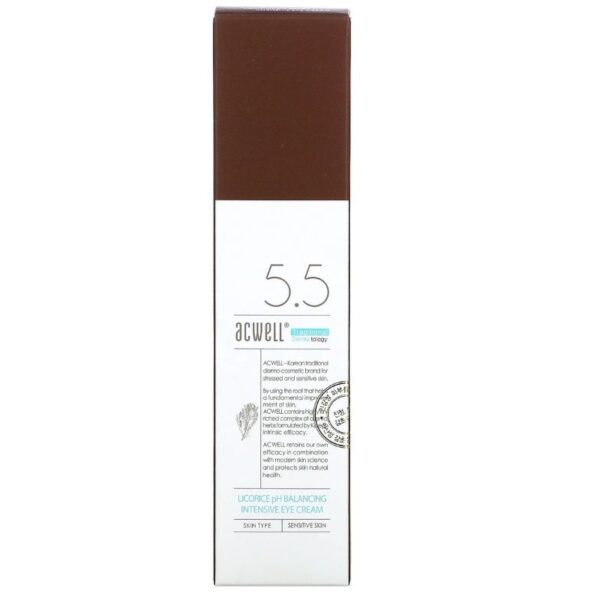 Acwell 5.5 Licorice pH Balancing Intensive Eye Cream