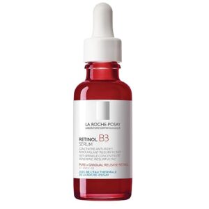 La Roche-Posay Pure Retinol Face Serum with Vitamin B3, Anti Aging Face Serum for Lines, Wrinkles & Premature Sun Damage to Resurface & Hydrate, Suitable for Sensitive Skin, 1.0 Fl. Oz/30ml