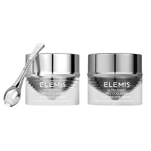 ELEMIS ULTRA SMART Pro-Collagen Eye Duo, Anti-Aging Day & Night Eye Cream for Firming & Smoothing 10ml/ 0.3 fl oz