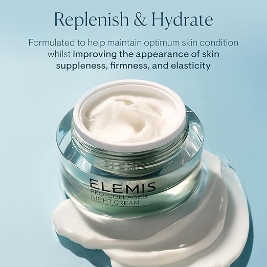 ELEMIS Pro-Collagen Night Cream for Face, Ultra Rich Nightly Facial Moisturizer 50ml/ 1.6 fl oz