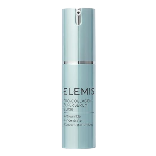 ELEMIS Pro-Collagen Super Serum Elixir, Anti-Wrinkle Concentrate to Nourish, Plump & Smooth for Healthy-Looking Glow, Fine Lines & Wrinkles Treatment, Anti-Aging Serum for Face 15ml/ 0.5 fl oz