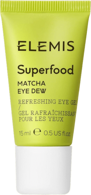 ELEMIS Superfood Matcha Eye Dew, Refreshing Eye Gel Immediately Quenches and Hydrates the Eye Area, Matcha-Infused Cooling Gel, Reduces Puffiness and Boosts Brightness, Wake up Lacklustre Skin, 15ml/ 0.5 fl oz