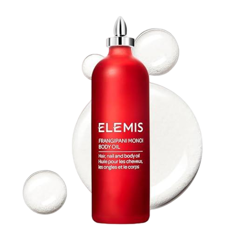 ELEMIS Frangipani Monoi Body Oil, Luxurious Nourishing Oil for Soft, Hydrated Skin & Hair 3.3 fl oz/ 100ml