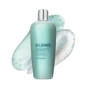 ELEMIS Aching Muscle Super Soak Natural Bath Milk Soak To Ease Muscle Aches & Tension 400ml/ 13.5 fl oz