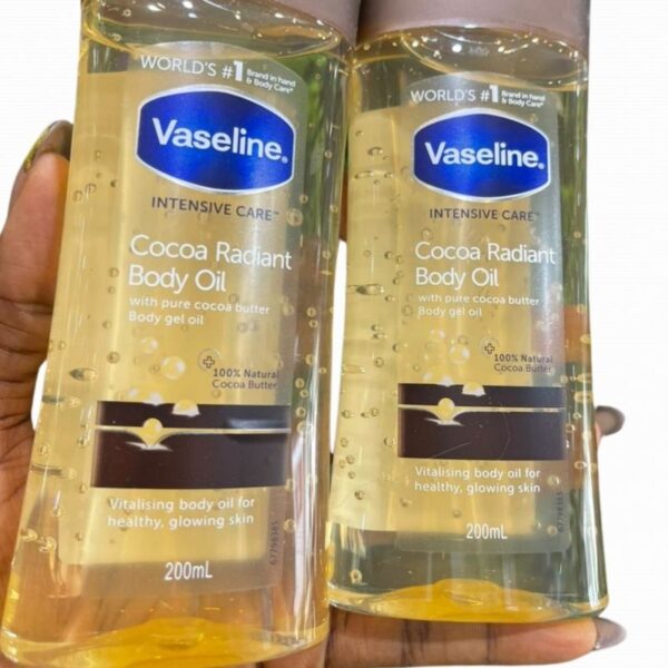 Vaseline Intensive Care Cocoa Radiant Body Oil