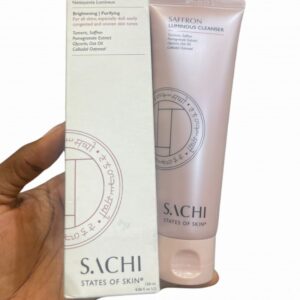 S.ACHI Saffron Luminous Cleanser