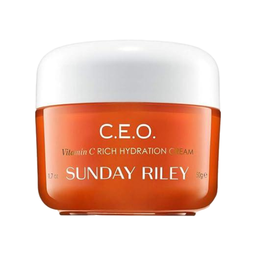 Sunday Riley C.E.O. Vitamin C Rich Hydration Cream Face Moisturizer 1.7 fl oz/ 50g