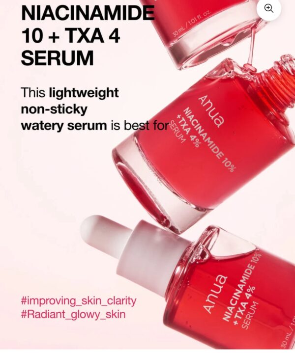 Anua Niacinamide 10% + TXA 4% Serum - Face Serum | 30ml/ 1.01 fl oz