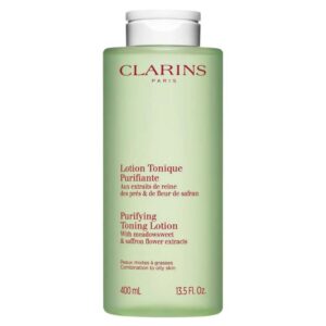 Clarins Purifying Toning Lotion with Meadowsweet & Saffron Flower Extracts