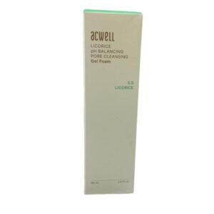 Acwell Licorice pH Balancing Pore Cleansing Gel Foam