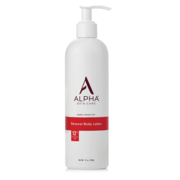Alpha Skin Care Renewal Body Lotion with 12% Glycolic AHA