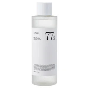 Anua Heartleaf 77 Soothing Toner I pH 5.5 Trouble Care, Calming Skin, Refreshing, Hydrating, Purifying, Cruelty Free, Vegan,(40ml)