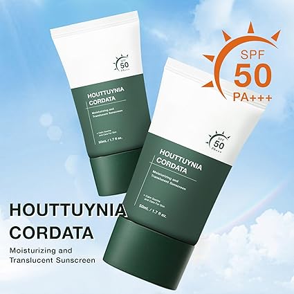 Silky Moisture Sunscreen, Moisture Daily Sunscreen, Korean SPF 50+ PA++++ Clear Filter Sun Essence, No White Cast, Hydrating, Moisturizing, Cools Down, Light Finish