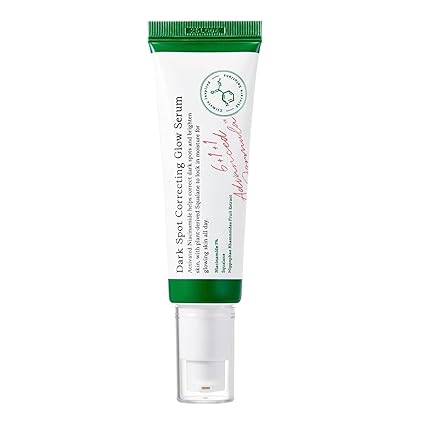 Dark Spot Correcting Glow Serum with 5% & Rice Bran | Firming & Moisturizing Face Serum for Uneven Skin Tone | Vegan & Cruelty-Free Korean Skin Care | 50ml / 1.69 fl. oz.