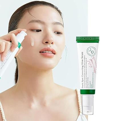 Dark Spot Correcting Glow Serum with 5% & Rice Bran | Firming & Moisturizing Face Serum for Uneven Skin Tone | Vegan & Cruelty-Free Korean Skin Care | 50ml / 1.69 fl. oz.