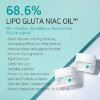 APLB Glutathione Niacinamide Cleansing Balm | LIPO GLUTA NIAC OIL™ 68.6% 2.71 FL.OZ/Korean Skincare, Makeup remover for sensitive skin, Moisturize, Pore care 80ML