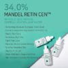 APLB Mandelic Acid Retinol Ampoule Serum | MANDEL RETIN CEN™ 34.0% 1.35 FL.OZ/Korean Skincare, Acne care, Exfoliant, Wrinkle care, Revitalize for gentle and improve skin texture 40ML