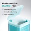 MEDIHEAL Madecassoside Toner Pads - with Centella Asiatica to Treat Blemishes and Improve Uneven Skin Tone - Vegan Gauze Fabric 100PADS
