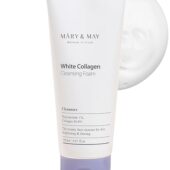 Mary&Amp;May White Collagen Cleansing Foam - Deep Cleansing, Hydrating Formula For Firm And Radiant Skin With Niacinamide - Korean Skincare, Ewg Green Grade, Hypoallergenic, 5.07 Fl.oz. 150Ml