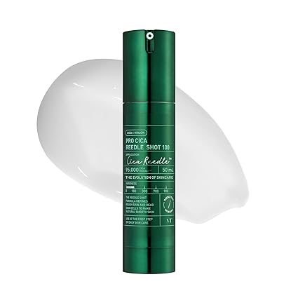 2h VT COSMETICS Pro Cica Reedle Shot 100, Centella Asiatica Microneedling Serum, Cica Exosome, Soothing, Hyaluronic Acid, Soft Skin, Glass Skin, Korean Skin Booster 1.69 Fl Oz.(50ml)