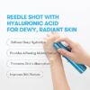 VT COSMETICS Hydrop Reedle Shot 100hL, Hyaluronic Acid Microneedling Serum, Intensive Hydrating & Moisturizing Exosome, Soft & Glass Skin, Korean Skin Booster1.69 Fl Oz.(50ml)