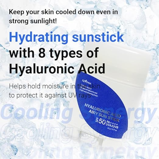 2ooo isntree hyaluronic acid airy sun stick spf 50+ ( 22G)