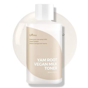 ISNTREE Yam Root Vegan Milk face Toner 200ml, 6.76 fl.oz | Deep Moisture with Plant-Based Milk Complex | Gentle Hydration for Dry & Sensitive Skin | Vegan Korean Skincare