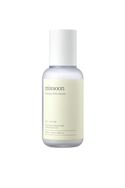 3O mixsoon Soybean Milk Serum - Bean Essence No.2 Nourishing Serum, Korean Skincare for Glass Skin - (1.69 fl.oz / 50ml)