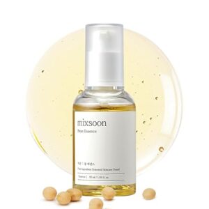 mixsoon Bean Essence Exfoliating Hydrating Korean Skin Care Glass skin Hyaluronic Acid Serum 1.69 Fl Oz (Pack of 1) 50ML