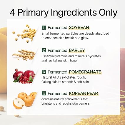 mixsoon Bean Essence Exfoliating Hydrating Korean Skin Care Glass skin Hyaluronic Acid Serum (1.01 Fl Oz([Pack of 1)) 30ML