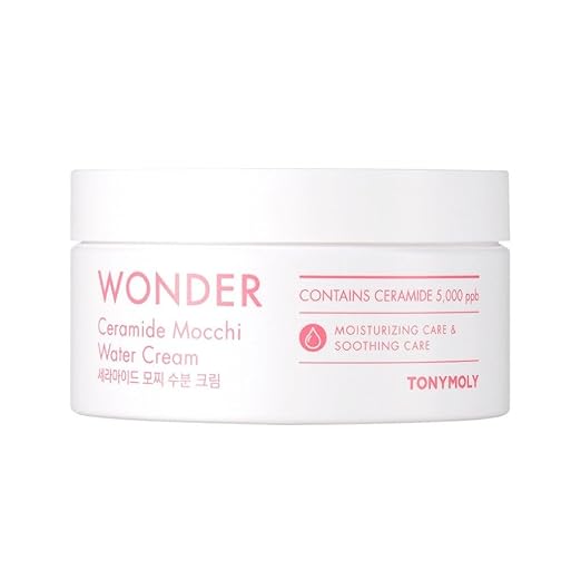 TONYMOLY Wonder Ceramide Mochi Body Cream, Moisturizing Body & Face Cream, Korean Face Moisturizer, Hydrating & Skin Repairing, for All Skin Types 300ML/ 10.14 FL. OZ
