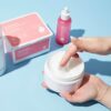 TONYMOLY Wonder Ceramide Mochi Body Cream, Moisturizing Body & Face Cream, Korean Face Moisturizer, Hydrating & Skin Repairing, for All Skin Types 300ML/ 10.14 FL. OZ