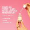 Good Molecules Daily Brightening Serum - Hyaluronic Acid Serum with Beta Arbutin to Target Dark Spots - Brightening and Anti-Aging Skin Care for Face 30ML