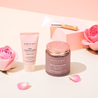 3qqq mary and may vegan rose hyaluronic mask special set 125g