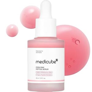 medicube PDRN Pink Peptide Serum, Pink glow serum, Peptide, Niacinamide, Hydrating & Moisturizing & Firming, Uneven Skin Tone, Korean Skincare | 1.01 fl.oz. (1.01 fl.oz., Rose PDRN (Vegan)) 30ML