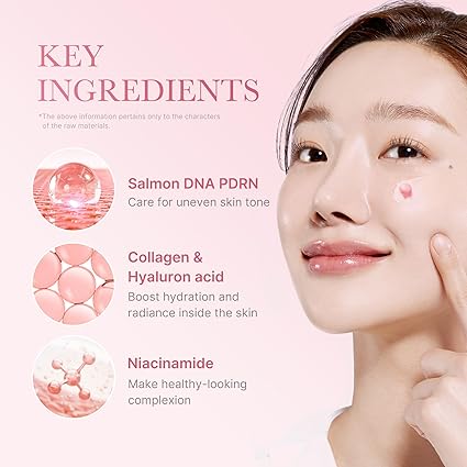 4OOO medicube Salmon DNA PDRN Pink Collagen Capsule Cream, Face Moisturizer | Lightweight Moisturizing Cream | PDRN, Niacinamide for Uneven Skin Tone, Glow hydration | Korean Skin Care 1.94 oz 55G