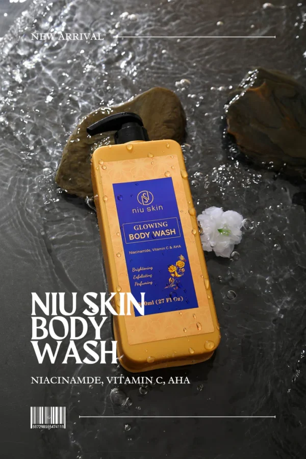 NIU SKIN GLOWING BODY WASH 800ML(27 FL OZ )