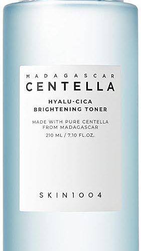 Skin1004 Hyalu-Cica Brightening Toner 7.10 Fl.oz(210Ml) | Hyaluronic Acid Cica Niacinamide | Hydrating And Refreshing Multi-Care Solutions