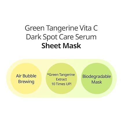 GOODAL Green Tangerine Vitamin C Mask,