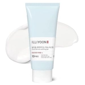 Illiyoon Ceramide Ato Soothing Gel - Vegan Facial Moisturizer for All Skin types, 5.9 Fl Oz (175ml)