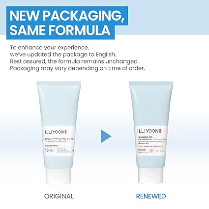 5XX Illiyoon Ceramide Ato Soothing Gel - Vegan Facial Moisturizer for All Skin types, 5.9 Fl Oz (175ml)