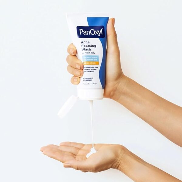PanOxyl 10% Acne Foaming Wash 5.5 Ounce (Pack of 1)156g