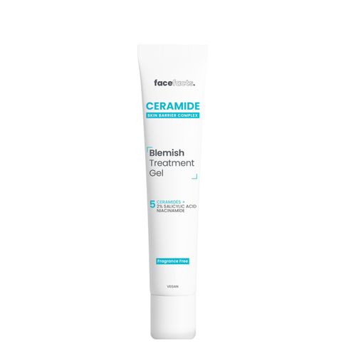 Facefacts Ceramide Blemish Treatment Gel 5 Ceramide + Salicylic Acid + Niacinamide 50ML/1.69FL OZ