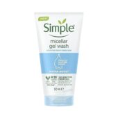 Simple Water Boost Micellar Gel Facial Wash, 5 Oz (150 Ml)