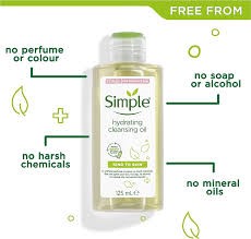 simple hydrating cleansing oil 125ML