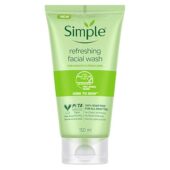 Simple Kind To Skin Refreshing Facial Wash Gel ,150 Ml (5.1 Fl Oz)