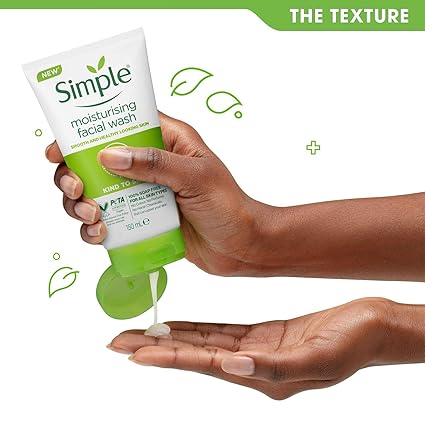 6qqqq Simple Kind to Skin Moisturising Facial Wash (150ml)