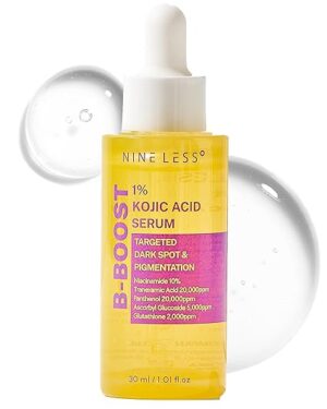B-Boost 1% Kojic Acid Serum with 10% Niacinamide 2% Tranexamic Acid for Hyperpigmentation Dark Spots - Korean Skincare Peptide Complex - Brightening Skin, Barrier Repair for All Skin Types