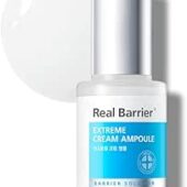 Real Barrier Extreme Cream Ampoule, Facial Moisturizer With 3-Ceramide And Panthenol, High Concentrated Ampoule For Sensitive Skin, Nourishing, Strengthening Skin Barrier, Mle, 1.01 Fl. Oz, 30Ml