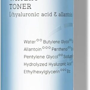 Cosrx Hydrium Watery Toner, 150Ml / 5.07 Fl.oz | Hyaluronic Acid Moisturizing Korean Toner | Hyaluronic Acid, Allantoin, Panthenol | Korean Skin Care, Not Tested On Animals, Paraben Free